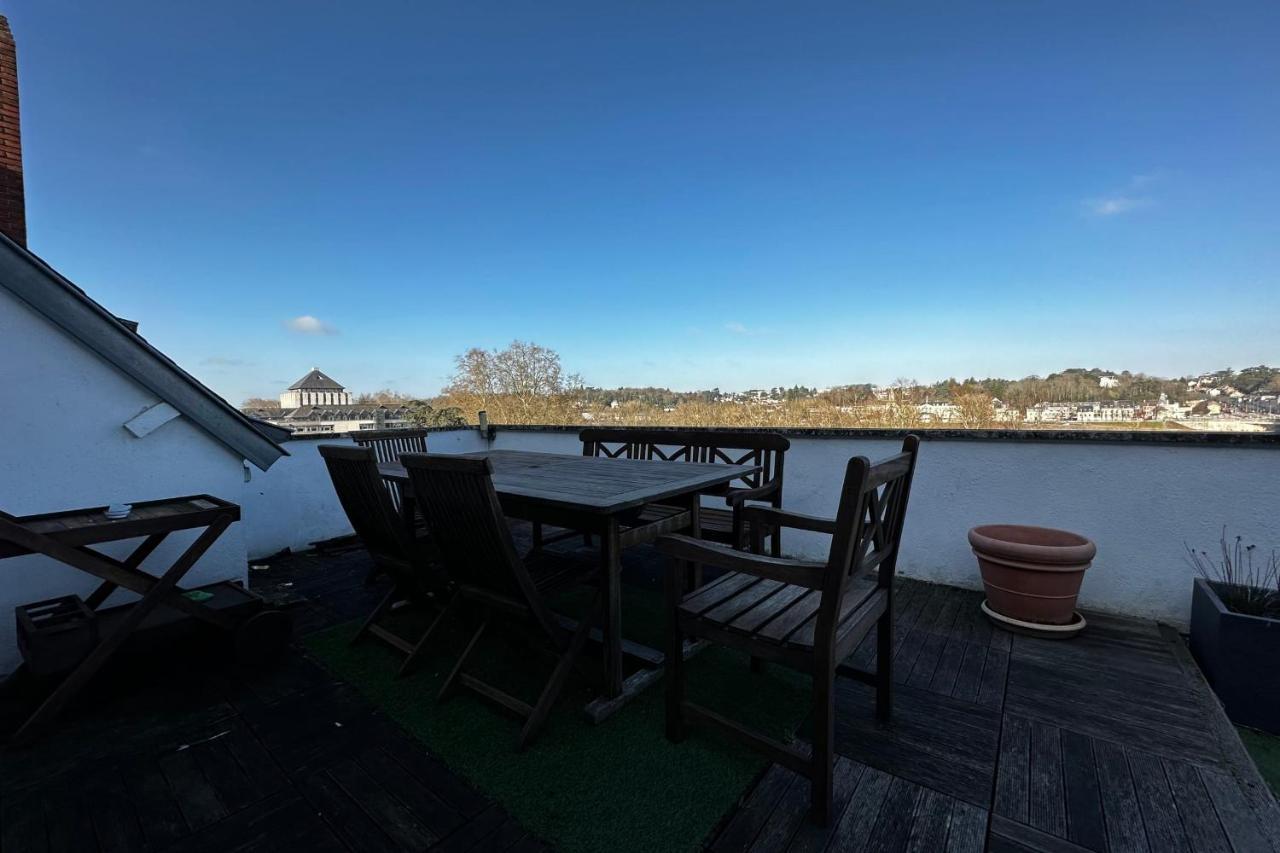 Beautiful Apartment With Terrace - Loire View Tours Exterior foto