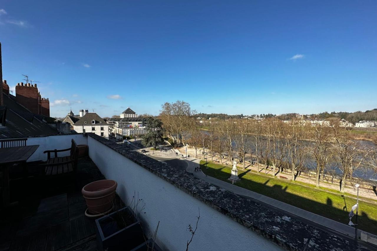 Beautiful Apartment With Terrace - Loire View Tours Exterior foto